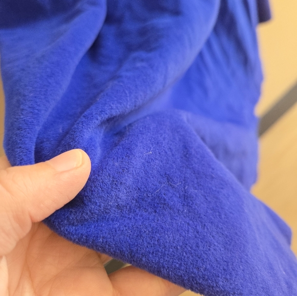 1970s Vintage Longsleeve Maxi Dress With Embroidered Belt - Picture 6 of 8